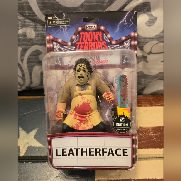 Toony Terrors Leatherface Collectable - Picture 3 of 5